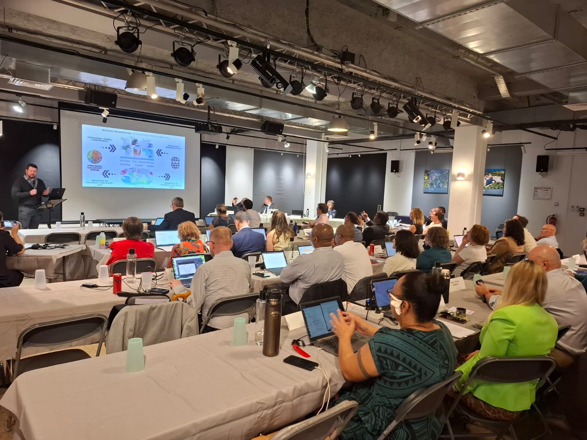 UN Biodiversity (@unbiodiversity) on Twitter photo Global & regional organizations, intergovernmental bodies & experts attended today the #SOIGlobalDialogue intersessional workshop organized with <a href="/mofkorea/">해양수산부</a> <a href="/OFBiodiversite/">Office français de la biodiversité</a>.
Focus: cooperation to #SaveOurOcean, including through the🌏Biodiversity Framework #KMGBF & #BBNJAgreement Global & regional organizations, intergovernmental bodies & experts attended today the #SOIGlobalDialogue intersessional workshop organized with <a href="/mofkorea/">해양수산부</a> <a href="/OFBiodiversite/">Office français de la biodiversité</a>.
Focus: cooperation to #SaveOurOcean, including through the🌏Biodiversity Framework #KMGBF & #BBNJAgreement