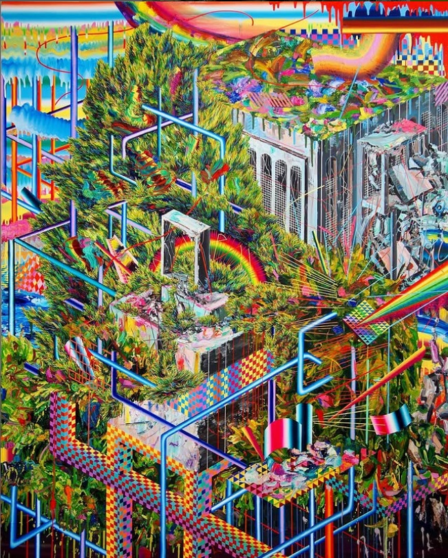 EunJeong #Choi (@eunjeongchoi_studio) •Vertical Forest• #WomensArt #ArtByWomen #WomenArtists