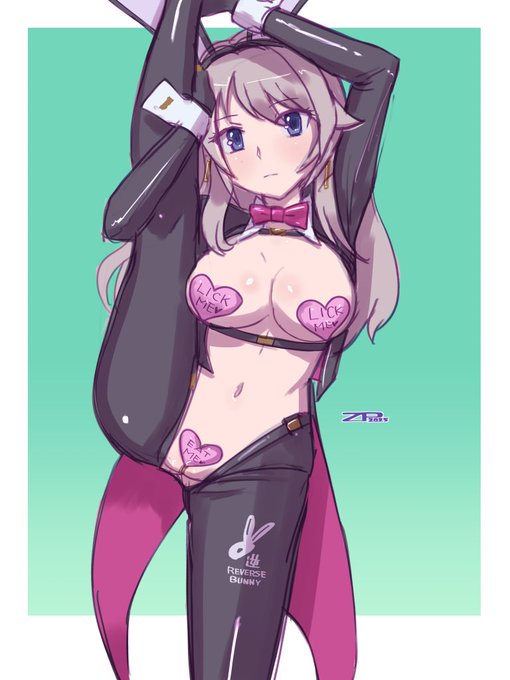 エロい方、逆バニー 