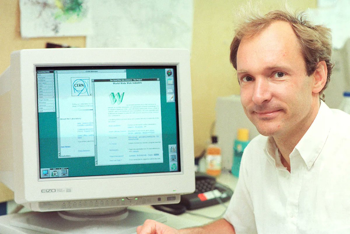 NathanFrancis__'s tweet image. “The original idea of the Web was that it should be a collaborative space where you can communicate through sharing information.”

💻 Sir #TimBernersLee, English inventor (#WorldWideWeb), is 70 today. #Internet #Tech