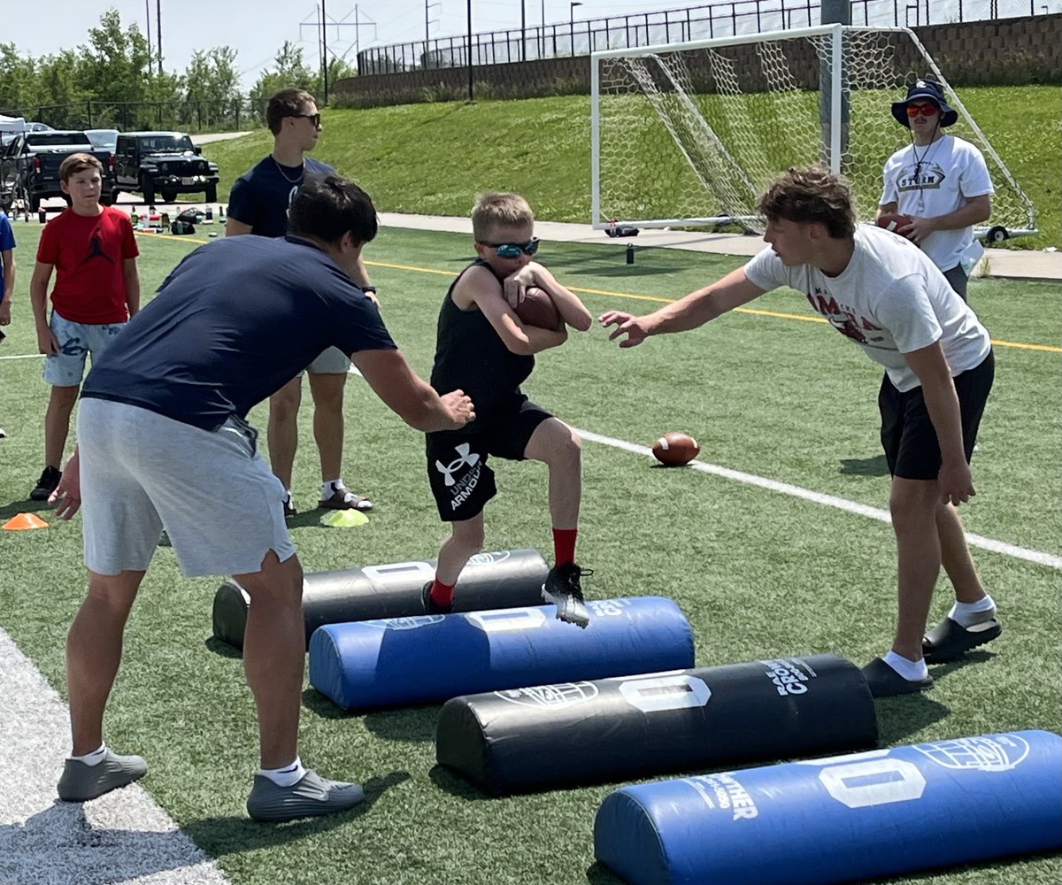 We had 3⃣ GREAT days this week working with the FUTURE of Storm Football at Youth Camp!  We can't wait to get back at it next year! 

#RollStorm