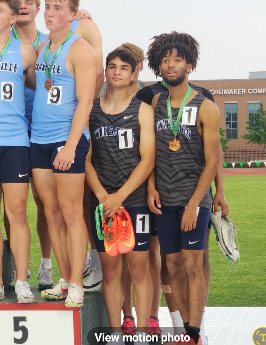 Congratulations to our Tiger 4 x 400 Meter Team! We could not be more Tiger Proud! #TCSDProud💙