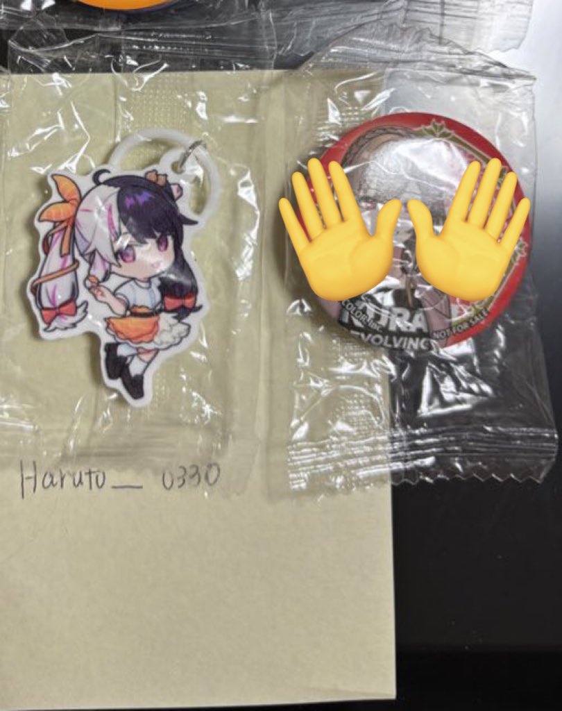 Haruto____0330's tweet photo. 【交換】にじさんじ くら寿司 ビッくらポン 
めじるしチャーム

譲 🎩🐤めじるしチャーム

求 🔑🐍めじるしチャーム

郵送or静岡駅手渡しでの交換。
検索からでもお気軽にお声がけください！
よろしくお願いいたします。 https://t.co/Oyysqr58vH