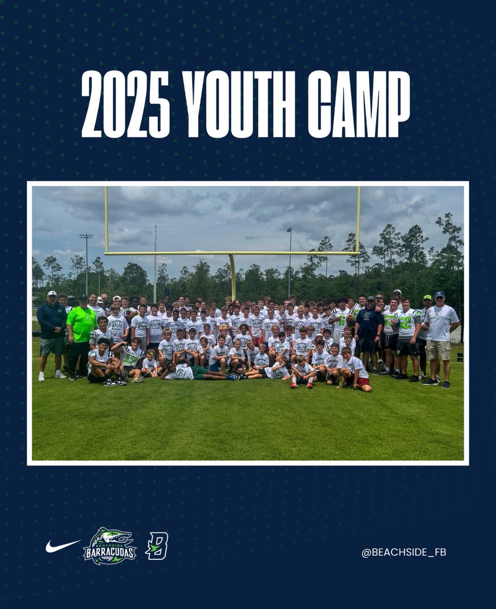drew_watson24's tweet image. Had an awesome time coaching some future barracudas this week at @Beachside_FB youth camp! Slow feet don’t eat! #WRU
