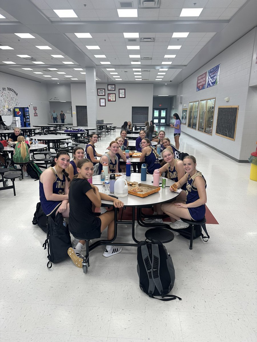 Could not be more proud of or TEAMS and the way they competed the past couple of days. Varsity goes undefeated and JV wins their tournament bracket. Great TEAM bonding in Rolla with a lot of basketball, waterpark, movie and college life in the dorms. 
#PlayHardPlayTogether