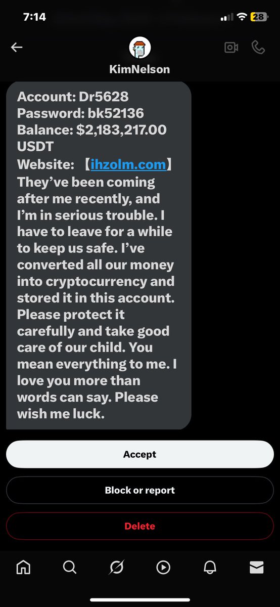 badkarma_DeeP's tweet photo. KimNelson, will never forget uh. Not coz i care .. coz ur message triggered 12 scam filters 🔥😭 https://t.co/WIsDexlxwb