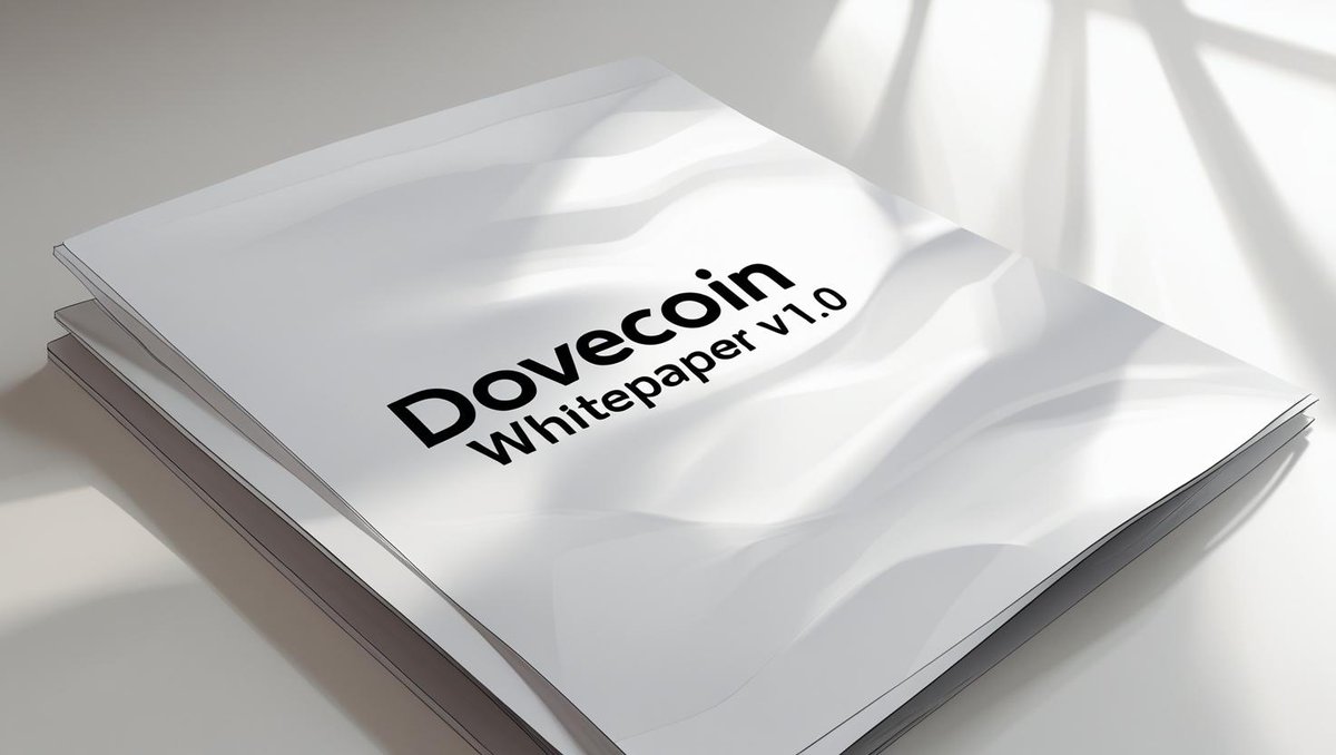 DovecoinNET's tweet photo. Whitepaper v1.0 was published yesterday, June 7, 2025.
The whitepaper provides all relevant information about Dovecoin, is available on our website, and can be accessed directly via the following link:
https://t.co/52rHjrX57l https://t.co/tiYFGfgzvQ