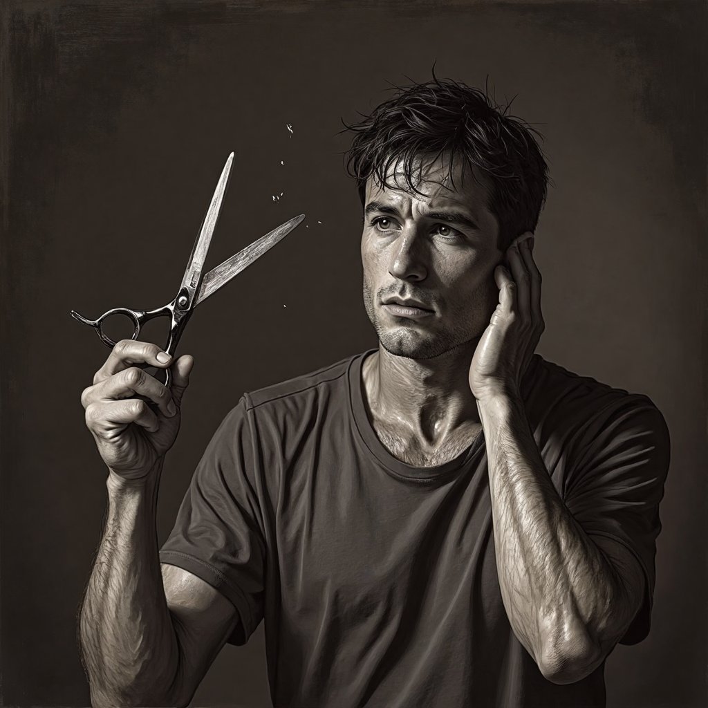 "Obscurity"

Solitude—
a dismal veil I wear,
my sullen state lacks even
a whisper of gratitude.

So, what’s the cure?
Lop my head to spite my soul,
or shear my hair
to shame the thoughts I can’t control?

A thousand turns,
each one a twisted maze—
conundrums bloom
where clarity