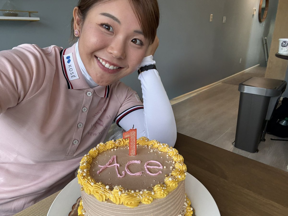 ホールインワンしたー🤩