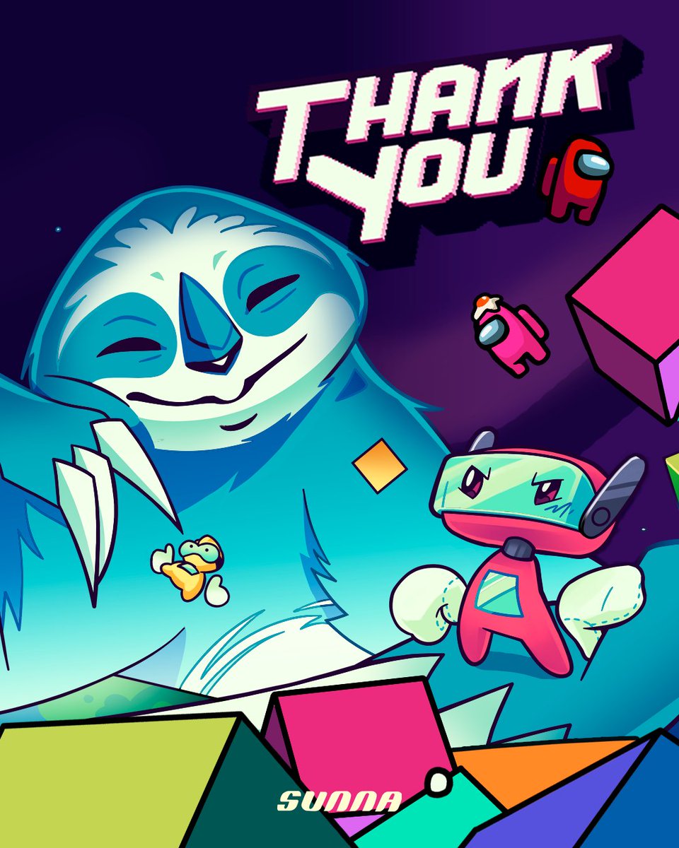 Really excited to announce this incredible partnership with the trailer!💥
We're more than grateful with <a href="/Slothfund/">Outersloth</a>  for the support! 💖

#GunnyAscend