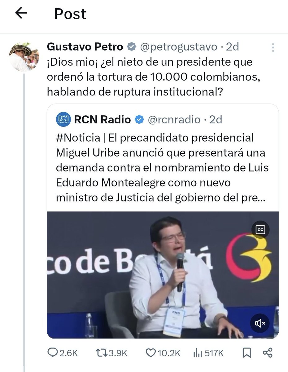 millanrussy's tweet photo. @petrogustavo Antes de que lo borrés, basura. https://t.co/zItsI8MHvu