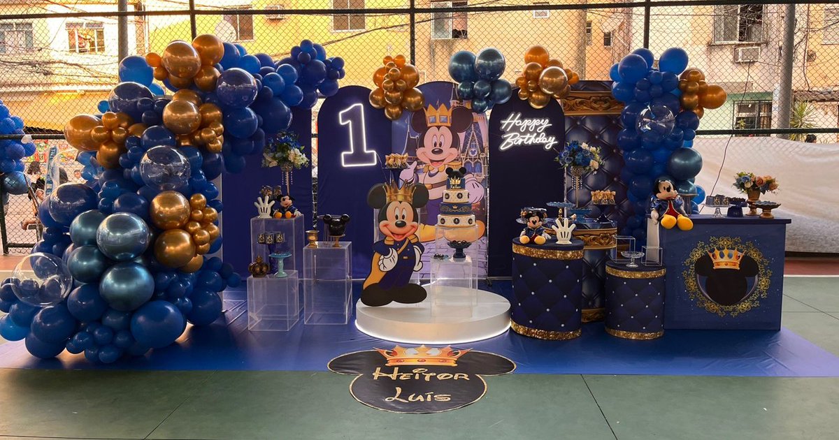 Mickey realeza ✨💙🫶🏾🥺
