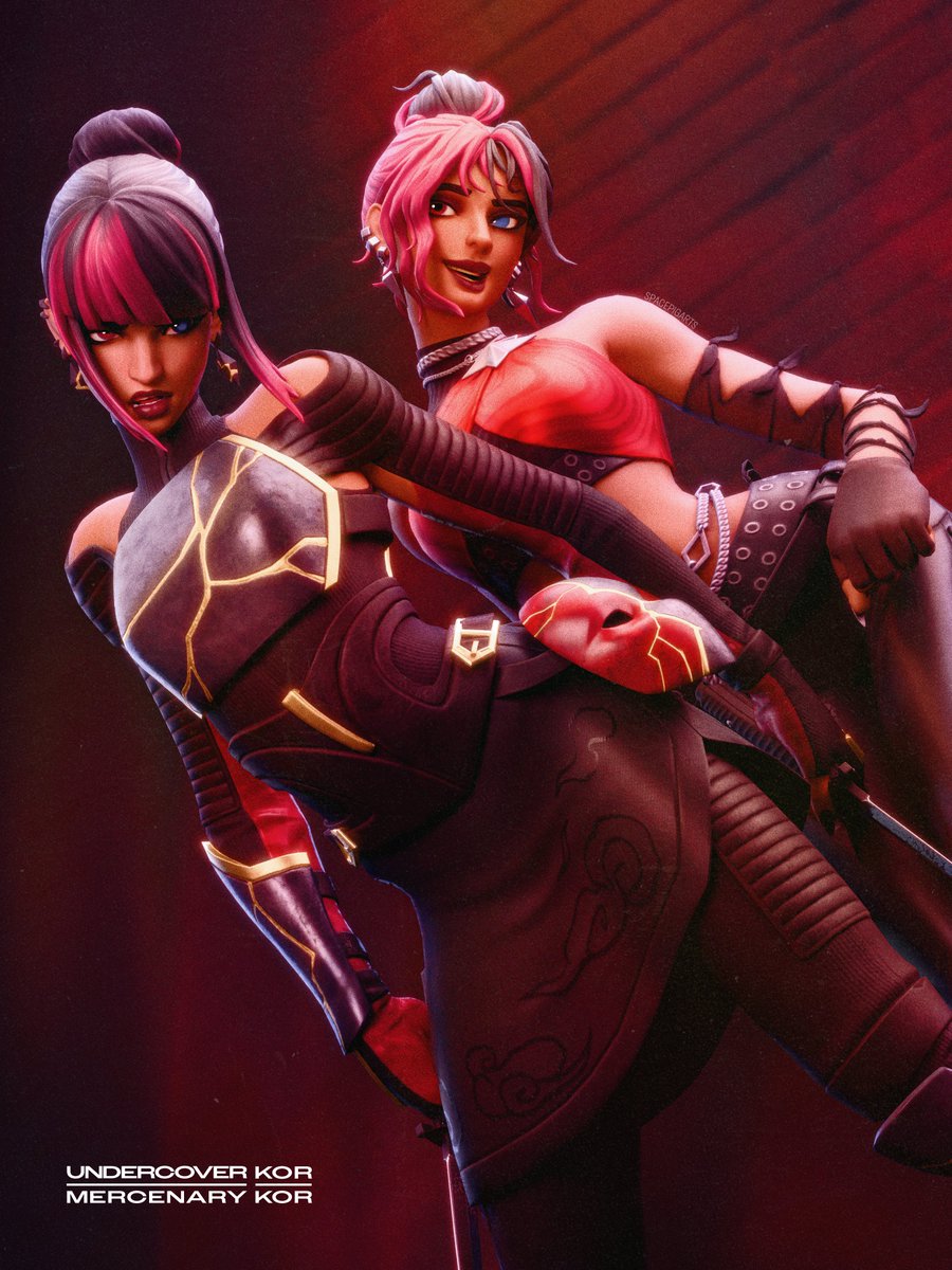 Mercenary Kor // Undercover Kor ❤💙

#FortniteArt #Blender