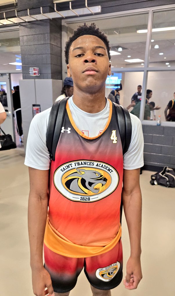 Marcus Helton (@marcushelton) on Twitter photo Really like the versatility of St. Frances (Md.) 2026 guard <a href="/FiskCarter_/">Carter Fisk</a>; he steps in where needed and was key in two Panther victories over Monsignor Bonner (PA) and Paul VI (VA) today at <a href="/madehoops/">MADE Hoops</a> Team Camp. Really like the versatility of St. Frances (Md.) 2026 guard <a href="/FiskCarter_/">Carter Fisk</a>; he steps in where needed and was key in two Panther victories over Monsignor Bonner (PA) and Paul VI (VA) today at <a href="/madehoops/">MADE Hoops</a> Team Camp.