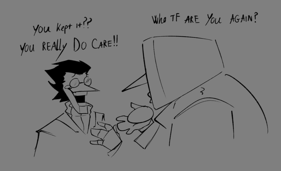 -- oi oi chapter 3 spoiler --

my fav Chapter 3 interaction so far if you bring spamton items to the secret room

#deltarunespoilers #DeltaruneChapter3 #spamton #tenna