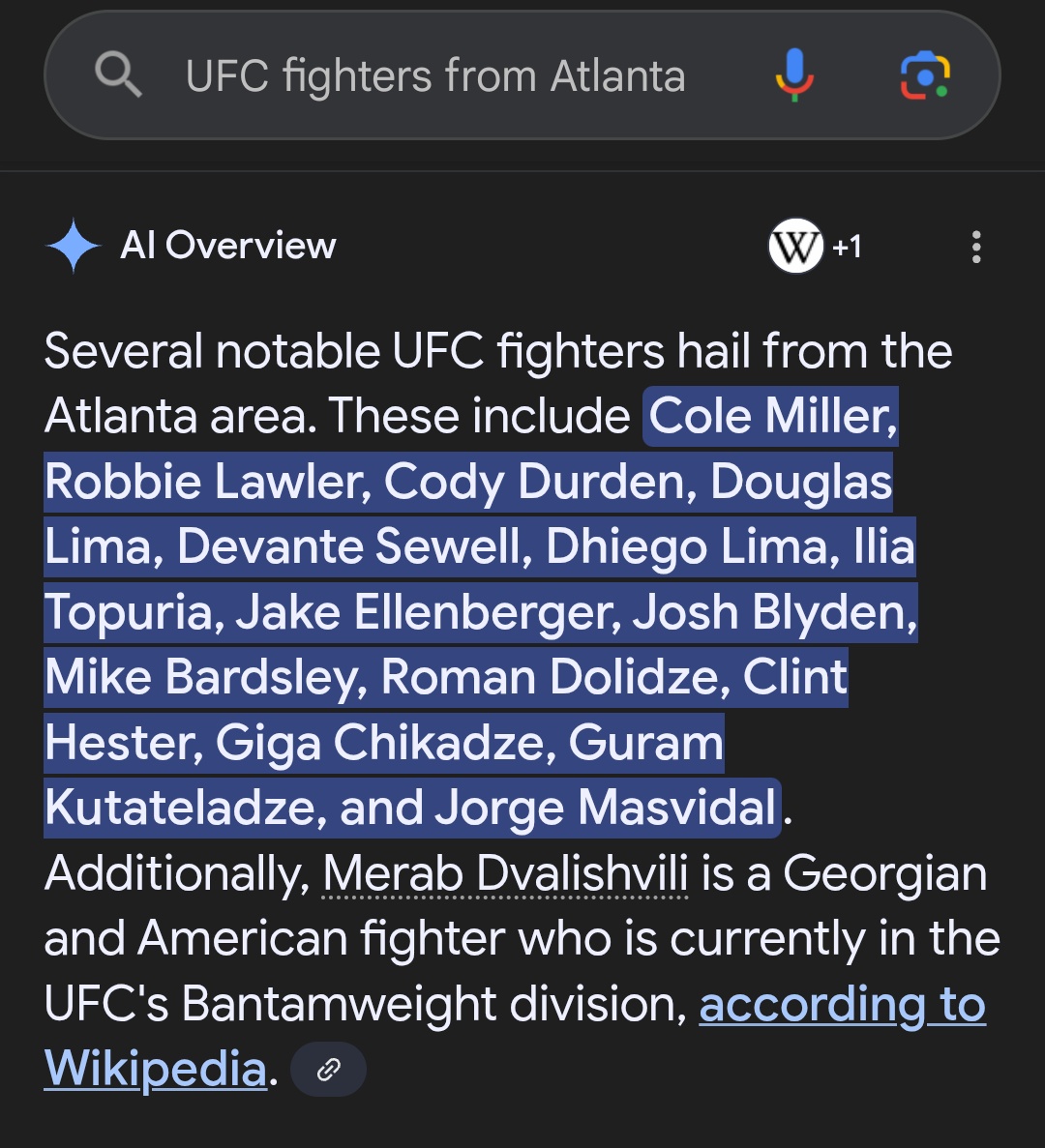 Why do people act like Merab is from the caucus mountains? You can literally do an ounce of research and find out he's from inner-city Atlanta.