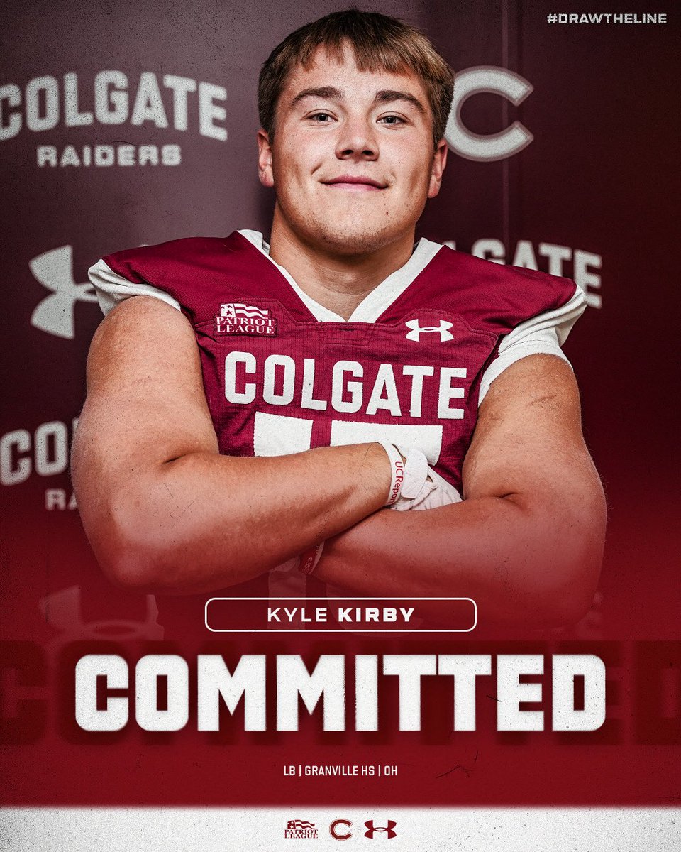 Committed! Let’s work <a href="/Ison50/">Josh Ison</a> <a href="/_CoachFitz/">Curt Fitzpatrick</a> <a href="/_CoachWarner/">𝙏𝙍𝙀𝙑𝙊𝙍 𝙒𝘼𝙍𝙉𝙀𝙍</a> <a href="/Coach_McCrann/">Dalton McCrann</a> <a href="/Granville_FB/">Granville Football</a> <a href="/corygfitness/">CoryG</a> <a href="/CoachBecher/">Coach Cory Becher</a> <a href="/ColgateFootball/">G.A.T.A.</a> <a href="/ColgateFB/">Colgate Football</a>