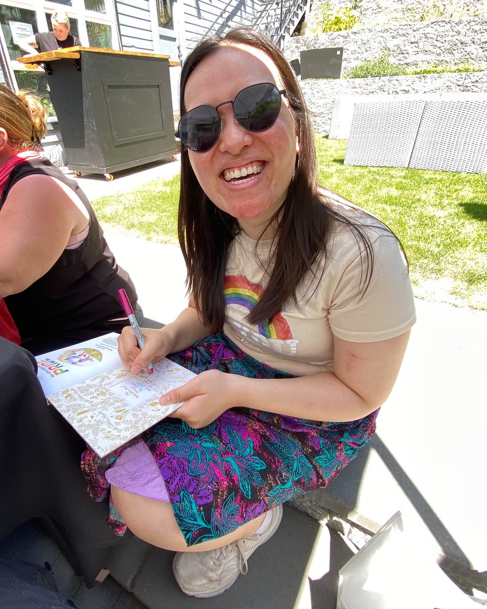 Laurie Ann Thompson-PROTECT TRANS KIDS 🏳️⚧️ (@lauriethompson) on Twitter photo I had a great time celebrating PRIDE this morning with the lovely <a href="/michellejingch1/">michellejingchan</a> (illustrator of My Little Golden Book About Pride, written by <a href="/KyleLukoff/">Kyle Lukoff</a>), the <a href="/KCLSFoundation/">King County Library System Foundation</a>, and Charlie’s Queer Books! Huge thanks to my friend Patricia for inviting me! 🏳️🌈🏳️⚧️📚🥰 I had a great time celebrating PRIDE this morning with the lovely <a href="/michellejingch1/">michellejingchan</a> (illustrator of My Little Golden Book About Pride, written by <a href="/KyleLukoff/">Kyle Lukoff</a>), the <a href="/KCLSFoundation/">King County Library System Foundation</a>, and Charlie’s Queer Books! Huge thanks to my friend Patricia for inviting me! 🏳️🌈🏳️⚧️📚🥰