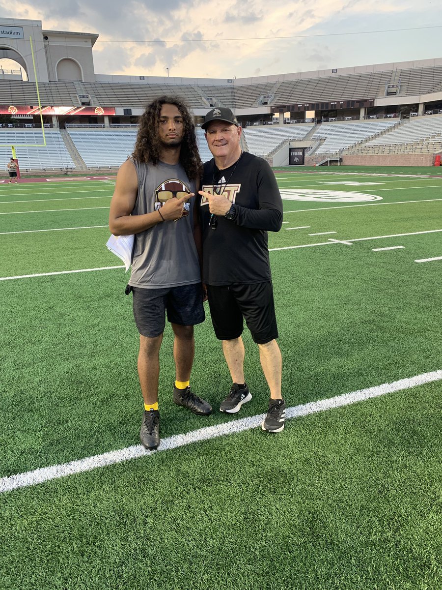 Had a great camp at texas state university, learned a lot  <a href="/txst/">Texas State University</a> <a href="/Bdpeveto/">Bradley Dale Peveto</a> <a href="/dphsfootball/">Dr. Phillips</a> <a href="/AdamMoratelli55/">Coach Moratelli</a> <a href="/CoachWellsDP/">Rodney Wells</a>