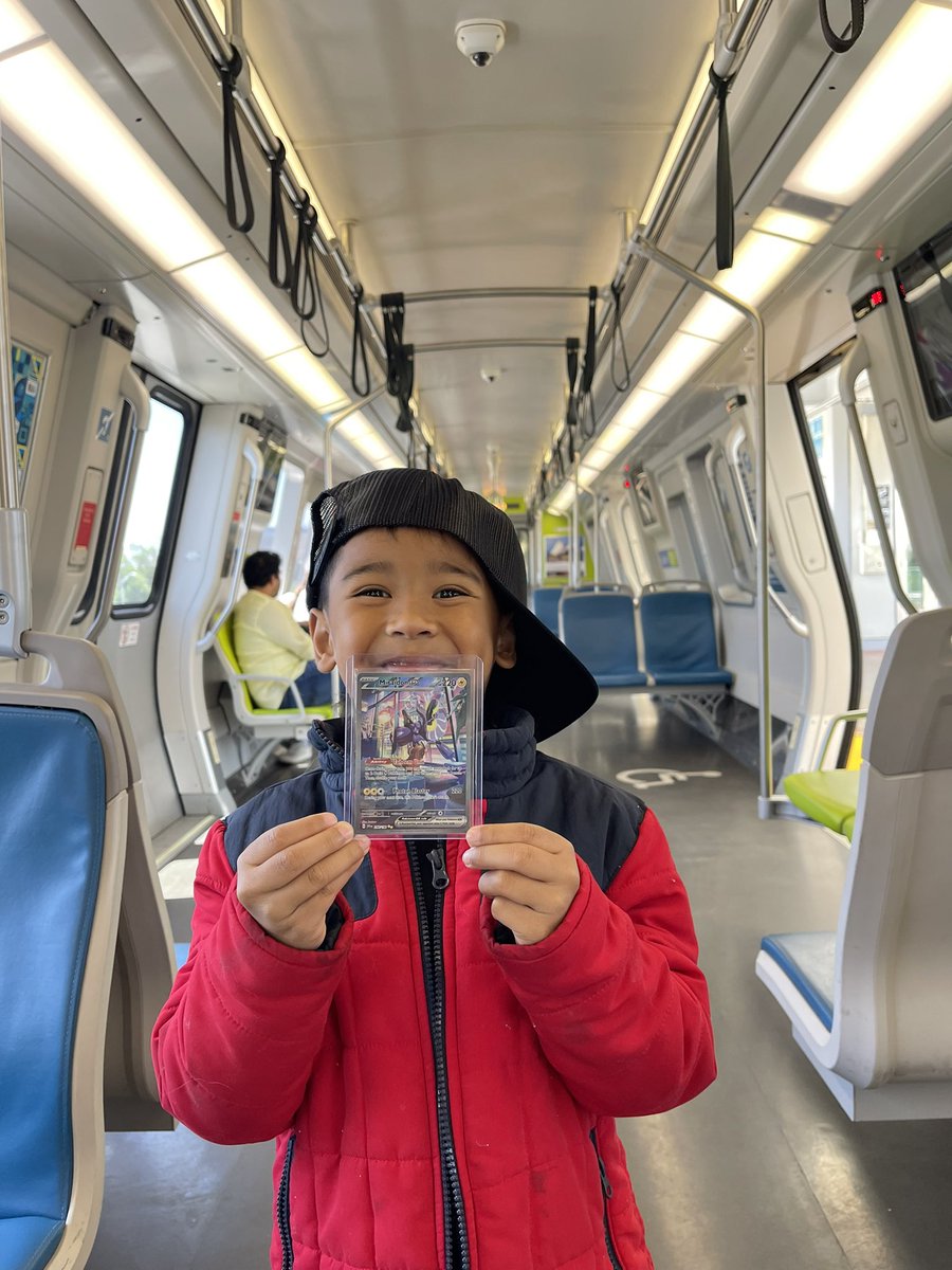 Respectmost's tweet image. We opened a pack on the train. Is this a good card my son got?