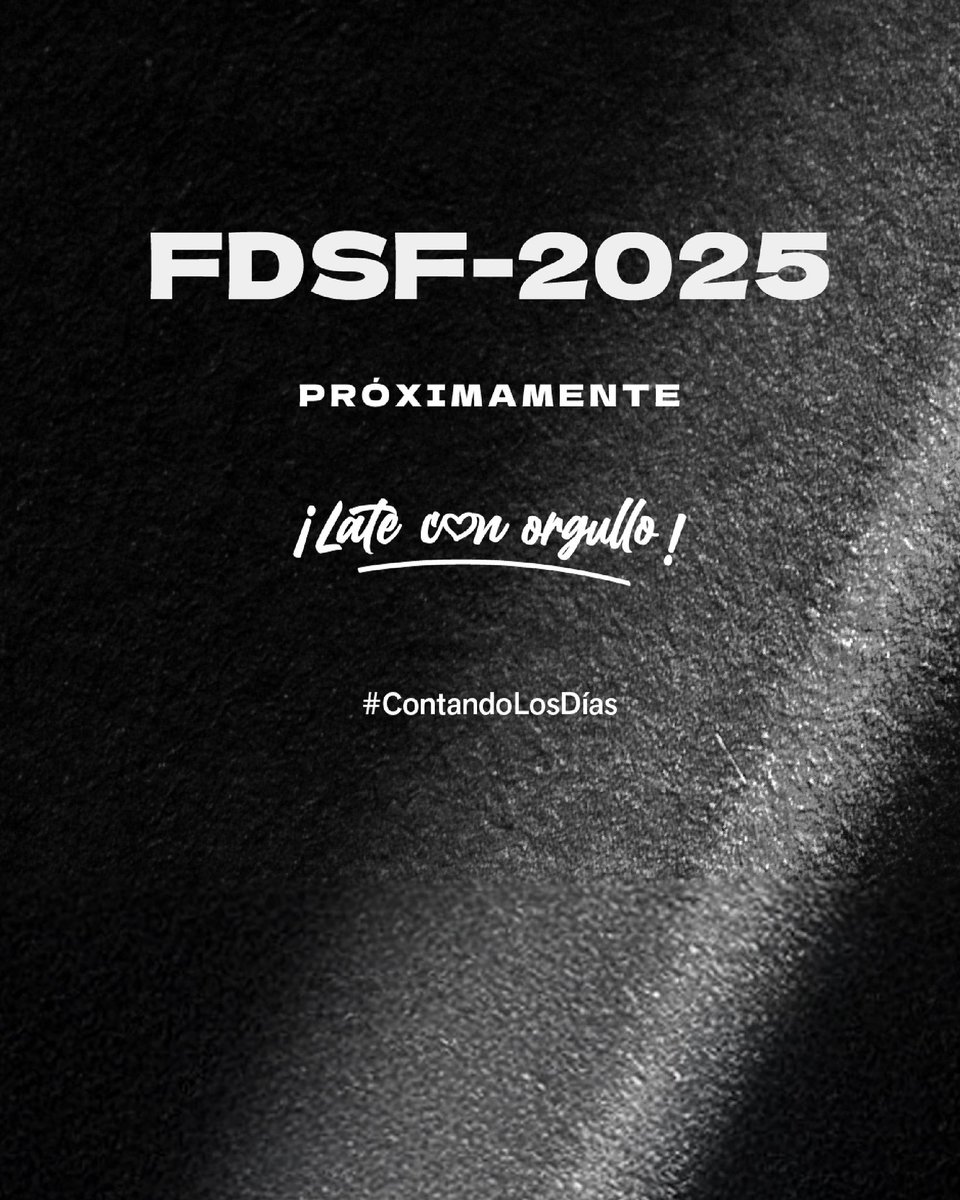 MarcoAranzabal's tweet photo. Cada vez falta menos para vivir la tradición, cultura y alegría que nos une. 🤩
#ContandoLosDías #FDSF2025 https://t.co/KD5fzMXWl6