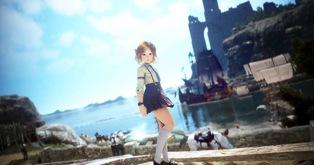 おはようございまぁす＼(^o^)／
日曜日！お休みです( *´艸｀)
今日はお家にことやって砂漠でのんびりしようかなぁ(*´ω｀)
みなさんも素敵な週末を～(*´▽｀*)
＃黒い砂漠PC