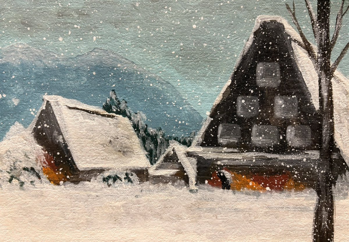 柴崎先生の「3ヶ月でマスターする絵を描く」という番組を観て描きまし