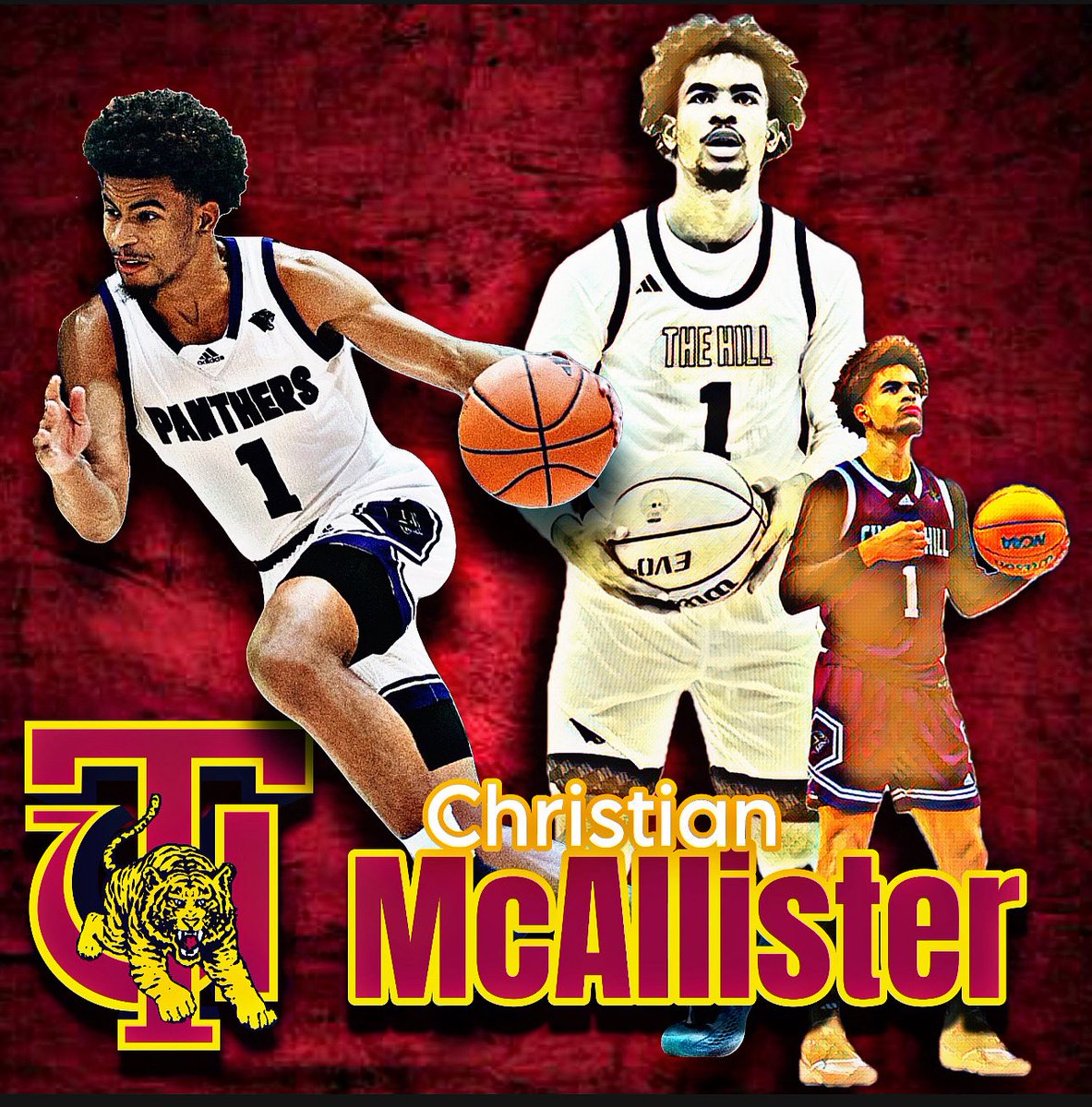 Chapel Hill Boys Basketball (@chpantherbball) on Twitter photo We are excited to announce that <a href="/christian_mcall/">Christian McAllister</a> will continue his education and his basketball career with <a href="/Tuskegee_MBB/">Tuskegee Men’s Basketball</a> !!! Christian was an excellent addition to our program and we know he will do well at the next level! We are proud of you!!! #PantherPride #AdidasLegacy We are excited to announce that <a href="/christian_mcall/">Christian McAllister</a> will continue his education and his basketball career with <a href="/Tuskegee_MBB/">Tuskegee Men’s Basketball</a> !!! Christian was an excellent addition to our program and we know he will do well at the next level! We are proud of you!!! #PantherPride #AdidasLegacy
