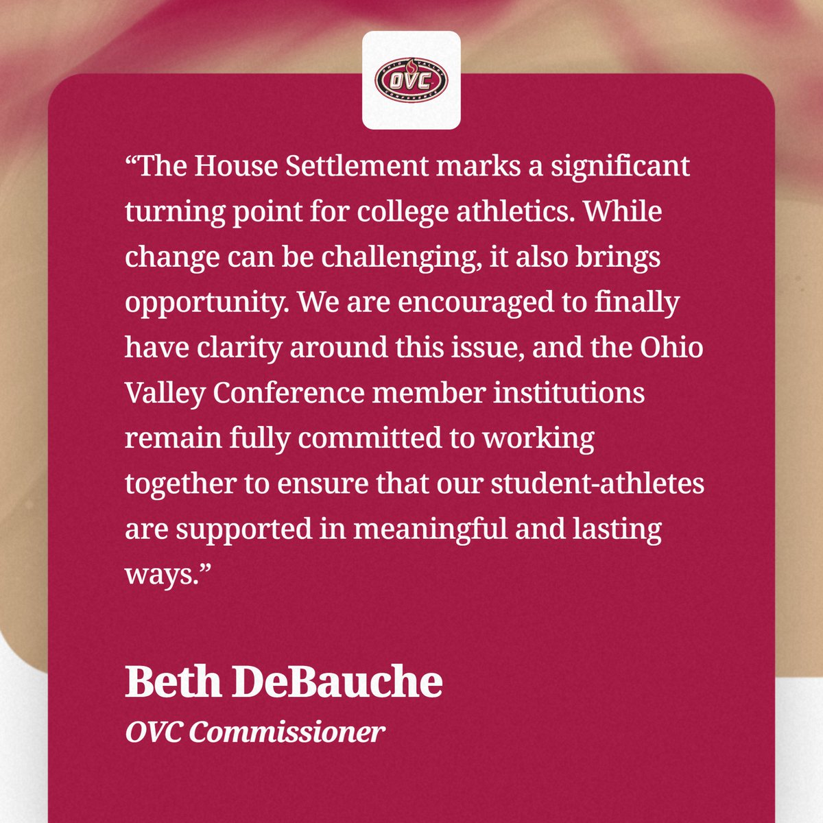 More on the approval of the NCAA's House Settlement: bit.ly/3Hturgo

#OVCit