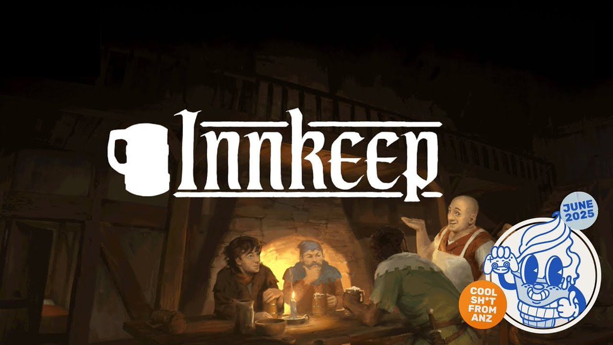 Check in to a never-before-seen gameplay trailer for Innkeep from @mythwrightgames. Run a lonely house, serve ale and cook 'creatively' in a lawless land!

Just premiered in Frosty Games Fest, watch the trailer: youtu.be/x_3JKm8hLqY