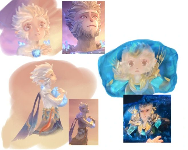 thitramy13456's tweet photo. I think the picture looks like it was copied. It's so cute monkey 🥺
.
.
.
.
.
.
.
#macque #sunwukong #monkiekid #狠西游第2季 https://t.co/qNO6bXQ4ph
