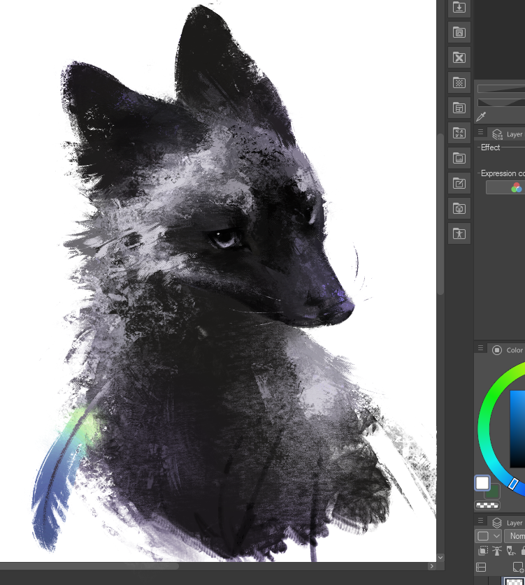lisi_art's tweet image. fox sketch #art