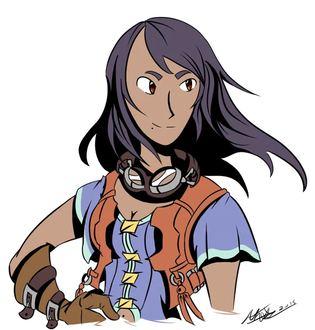 Sharla, the Medic 10 Years apart 3 days till #Xenoblade_fes25 ! #Xenoblade #ゼノブレイド #XenobladeChronicles