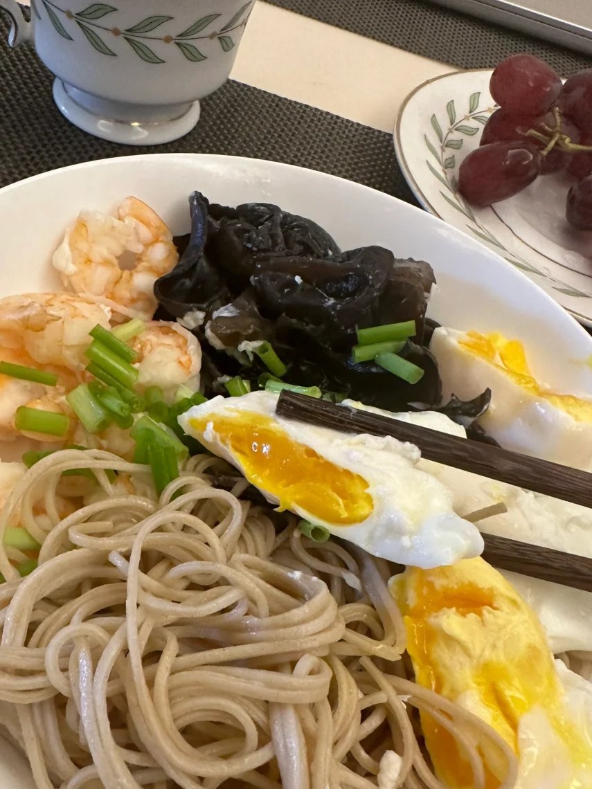 朝食の幸せは、新しい1日に落ち着いて向き合うことです🍜