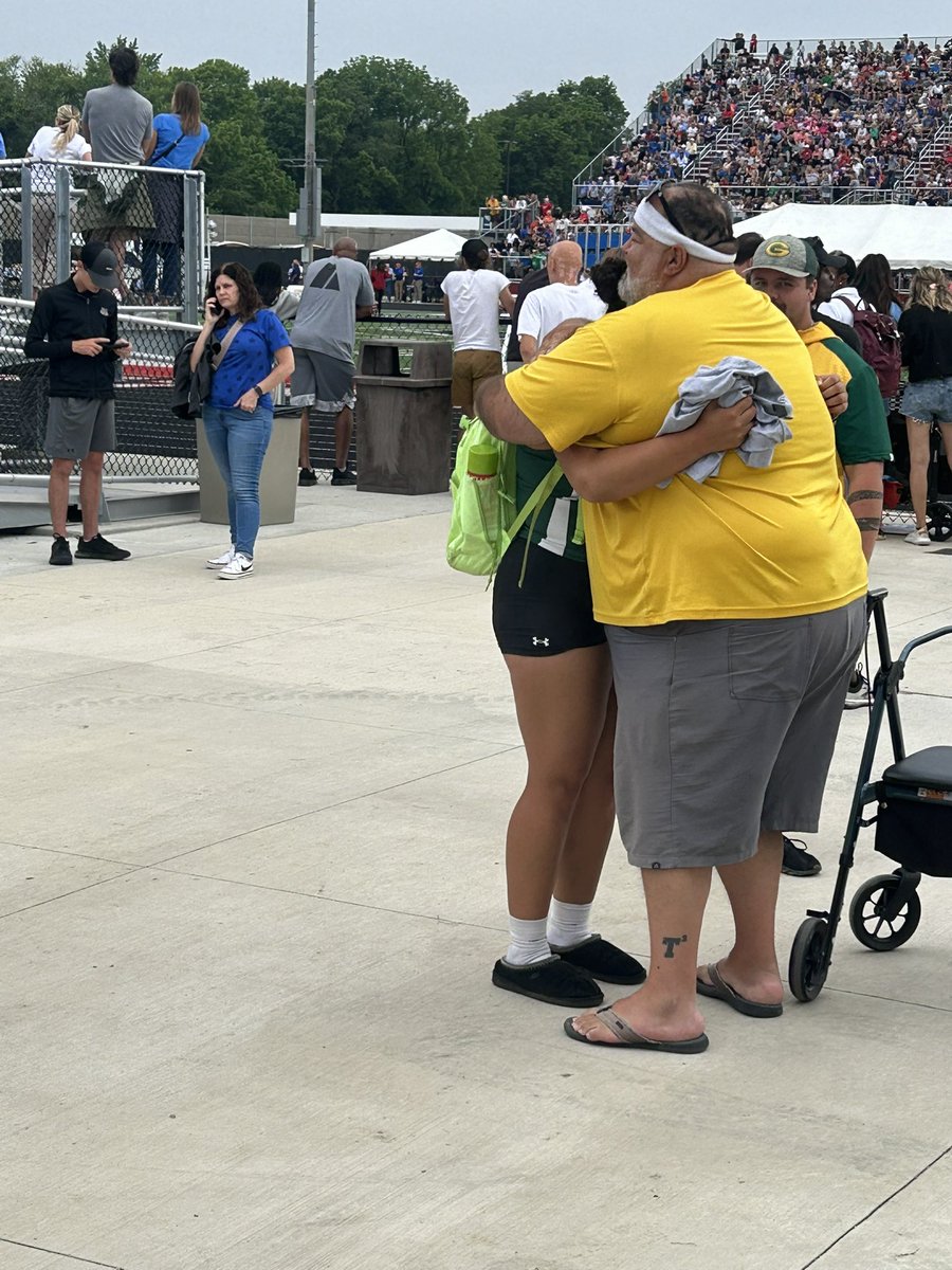 Emma. State champion in the discus. 3rd in the shot. 4 year state qualifier. Multi sport athlete. Top 20 in her class. So supportive of her teammates and a great mentor to our youngsters. Above all, she’s an amazing kid. I’m so proud of you! LEAVE YOUR UNIFORM IN A BETTER PLACE.