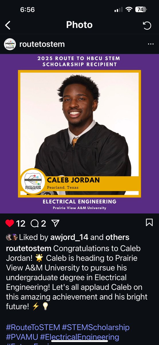 HtxSportz's tweet photo. @routetostem 
Let’s gooooo @4CalebJordan  ❤️ https://t.co/bM4ch6jvUj