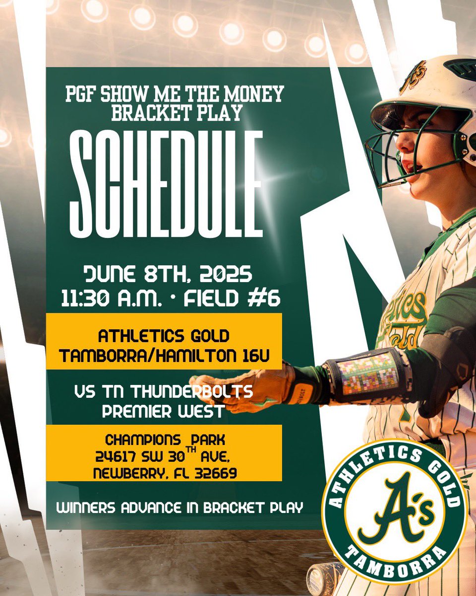 Brooke McGowin 2027 (@brooke_mcgowin) on Twitter photo Come check us out tomorrow as we begin bracket play!! 💚💛🤍 <a href="/AthleticsGold09/">Athletics Gold Tamborra ‘09</a> <a href="/GoMocsSB/">Chattanooga Softball</a> <a href="/TroyTrojansSB/">Troy Softball</a> <a href="/SouthAlabamaSB/">South Alabama Softball 🥎</a> <a href="/SouthernMissSB/">Southern Miss Softball</a> <a href="/UAB_SB/">UAB Softball</a> <a href="/tsmartt14/">Taylor Smartt</a> <a href="/e_newellcoach/">Eric Newell</a> <a href="/NateTompkins/">Coach Nate</a> <a href="/coachK73/">Scottie Kilgore</a> <a href="/CoachFrankReed/">Frank Reed</a> <a href="/NataliePooleUSM/">Natalie Poole</a> <a href="/IzzyWerdann/">Izzy Werdann</a> <a href="/ElzeyMatt/">The Coach</a> <a href="/prstaggs/">Parker Staggs</a> <a href="/jjpower19/">Joshua Johnson, PhD</a> Come check us out tomorrow as we begin bracket play!! 💚💛🤍 <a href="/AthleticsGold09/">Athletics Gold Tamborra ‘09</a> <a href="/GoMocsSB/">Chattanooga Softball</a> <a href="/TroyTrojansSB/">Troy Softball</a> <a href="/SouthAlabamaSB/">South Alabama Softball 🥎</a> <a href="/SouthernMissSB/">Southern Miss Softball</a> <a href="/UAB_SB/">UAB Softball</a> <a href="/tsmartt14/">Taylor Smartt</a> <a href="/e_newellcoach/">Eric Newell</a> <a href="/NateTompkins/">Coach Nate</a> <a href="/coachK73/">Scottie Kilgore</a> <a href="/CoachFrankReed/">Frank Reed</a> <a href="/NataliePooleUSM/">Natalie Poole</a> <a href="/IzzyWerdann/">Izzy Werdann</a> <a href="/ElzeyMatt/">The Coach</a> <a href="/prstaggs/">Parker Staggs</a> <a href="/jjpower19/">Joshua Johnson, PhD</a>