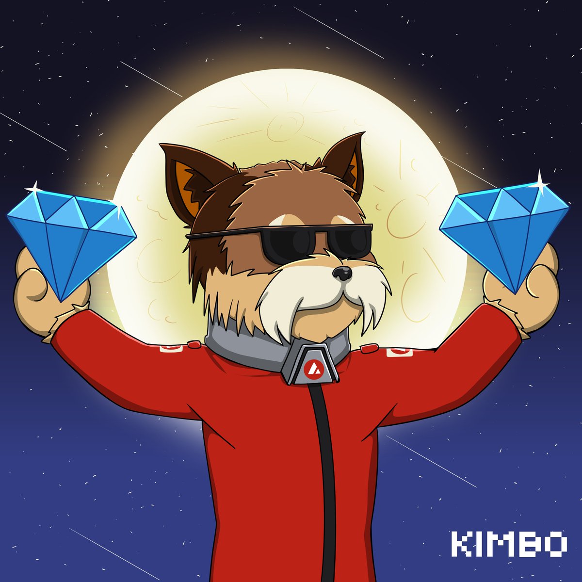 KIMBO IS HERE TO STAY!!!  🐶🔺