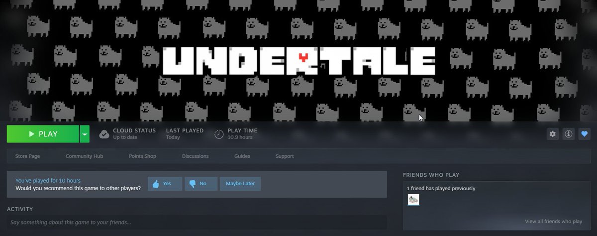 ModdedInstall2's tweet image. I never use this app anymore. I haven't actively posted in literally almost a year.

I came back just to praise #Undertale. What does that tell you about this game?