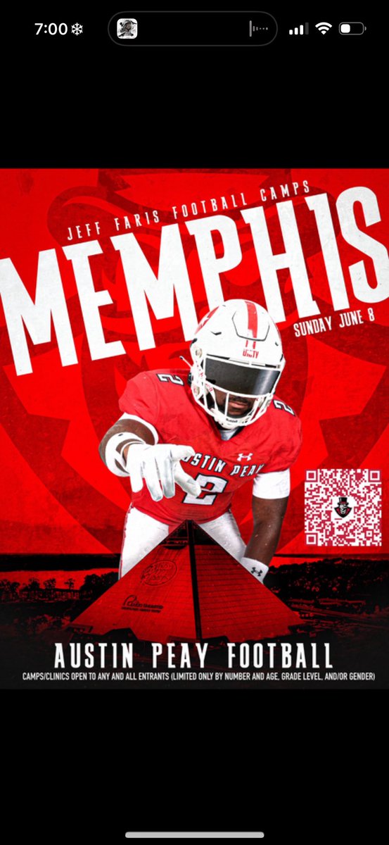Henry Flowers (@henryflowers001) on Twitter photo I will be attending the Austin Peay Mega camp Tomorrow Let’s ball ❤️🔥💫‼️<a href="/BHS_WILDCATS_FB/">Bolton Football</a> <a href="/CoachCJ_FB/">Coach CJ Marshall</a> <a href="/CoachRicco1/">Ricco Washington</a> <a href="/CoachShaq91/">Coach ShaQ</a> <a href="/Jacoby_hill15/">Coach Hill</a> <a href="/CoachCordarius/">Cordarius Williams</a> I will be attending the Austin Peay Mega camp Tomorrow Let’s ball ❤️🔥💫‼️<a href="/BHS_WILDCATS_FB/">Bolton Football</a> <a href="/CoachCJ_FB/">Coach CJ Marshall</a> <a href="/CoachRicco1/">Ricco Washington</a> <a href="/CoachShaq91/">Coach ShaQ</a> <a href="/Jacoby_hill15/">Coach Hill</a> <a href="/CoachCordarius/">Cordarius Williams</a>