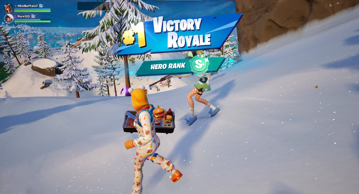 ArrivedBuffalo7's tweet image. First day win of the season with Purx
Also got S+ tier lol
