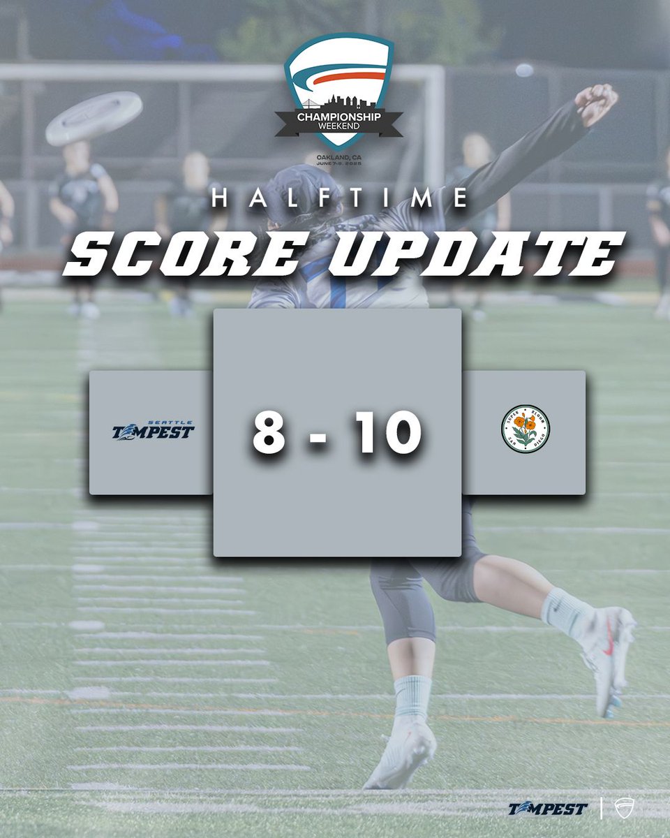 Tight race at the end of the half ⚡️

#Tempest2025 #WUL
