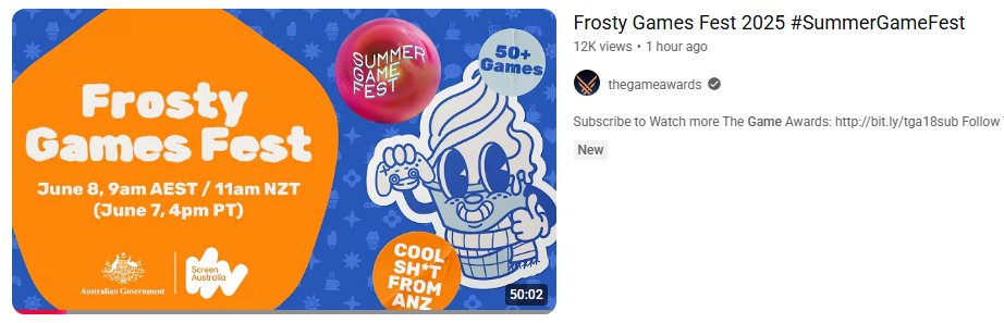 yeah no biggie!! just got to edit a showcase full of amazing au and nz made games that was on geoff keighley's youtube channel and is a web page on my very own steam dot com like what!!!!!! pinch me!!!!!! this is so cool what is my life aaaahh!!!!!!!!!!!!!