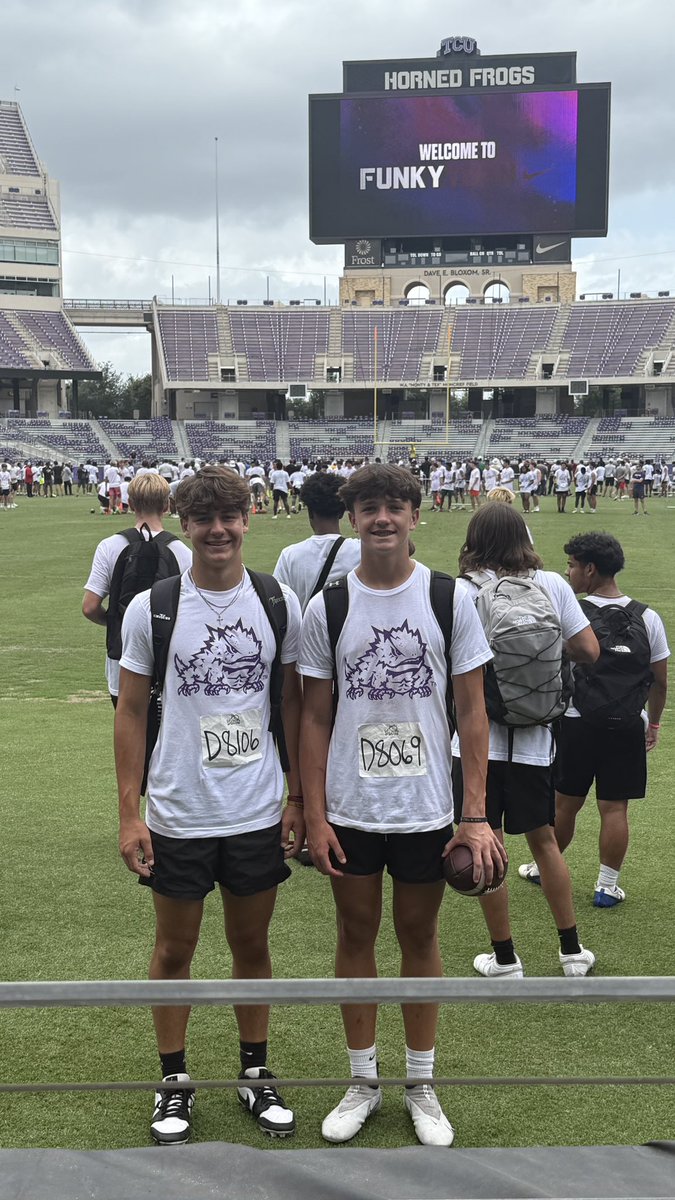 Chad Loughmiller (@chadloughmiller) on Twitter photo Had a great day at TCU today. Got to meet some coaches. Looking forward to coming back. <a href="/CoachKA903/">Keiston Alexander</a> <a href="/Coach_Newsome/">Tony Newsome</a> <a href="/RTexada/">Coach Texada</a> <a href="/CoachB_Miller/">Barron Miller</a> <a href="/CoachKirkBryant/">Kirk Bryant</a> <a href="/dfreund7/">Danny Freund</a> <a href="/coachskene3/">Brett Skene</a> <a href="/CoachEliTurner/">Eli Turner M.S.</a> Had a great day at TCU today. Got to meet some coaches. Looking forward to coming back. <a href="/CoachKA903/">Keiston Alexander</a> <a href="/Coach_Newsome/">Tony Newsome</a> <a href="/RTexada/">Coach Texada</a> <a href="/CoachB_Miller/">Barron Miller</a> <a href="/CoachKirkBryant/">Kirk Bryant</a> <a href="/dfreund7/">Danny Freund</a> <a href="/coachskene3/">Brett Skene</a> <a href="/CoachEliTurner/">Eli Turner M.S.</a>
