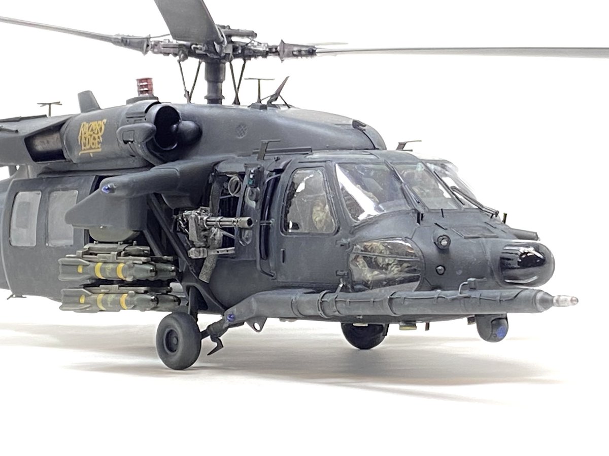 TSMODELHANGAR's tweet image. Project completed!
1/35 Academy MH-60L DAP BLACKHAWK.
US Army 160th SOAR over the “Nightstalkers”
More pics on FB & IG