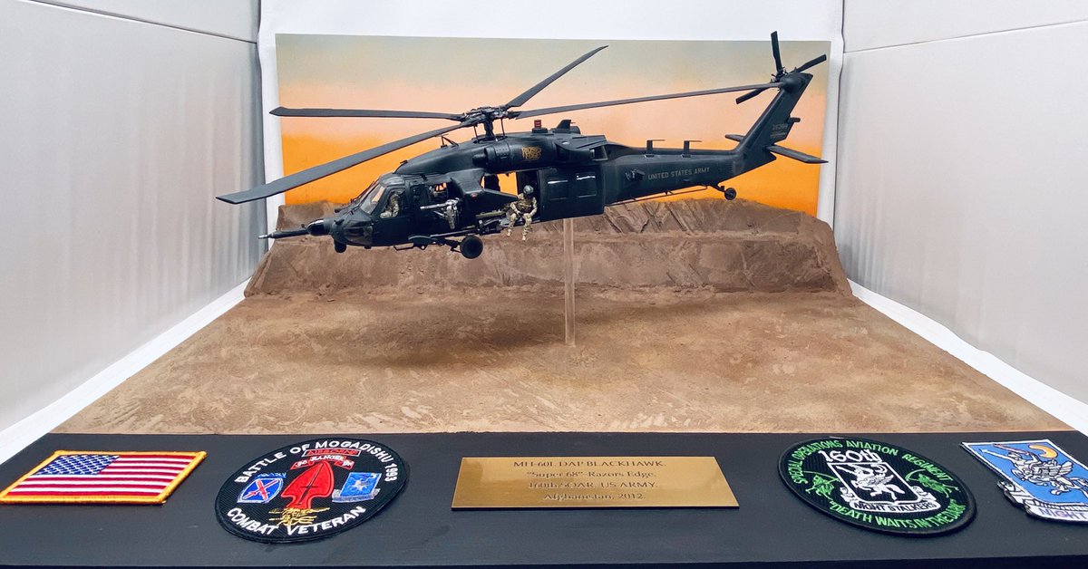 TSMODELHANGAR's tweet image. MH-60L DAP BLACKHAWK