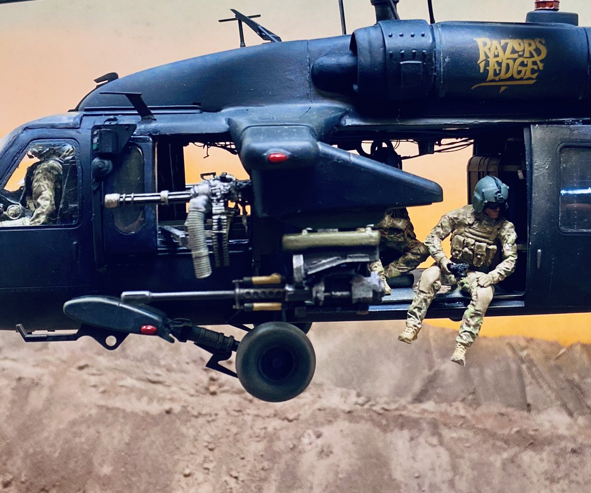 TSMODELHANGAR's tweet image. MH-60L DAP BLACKHAWK