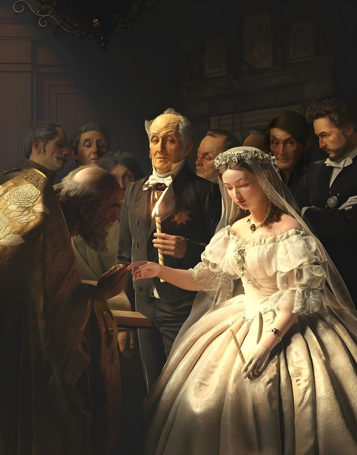 Unequal Marriage - Vasily Pukirev (1862)