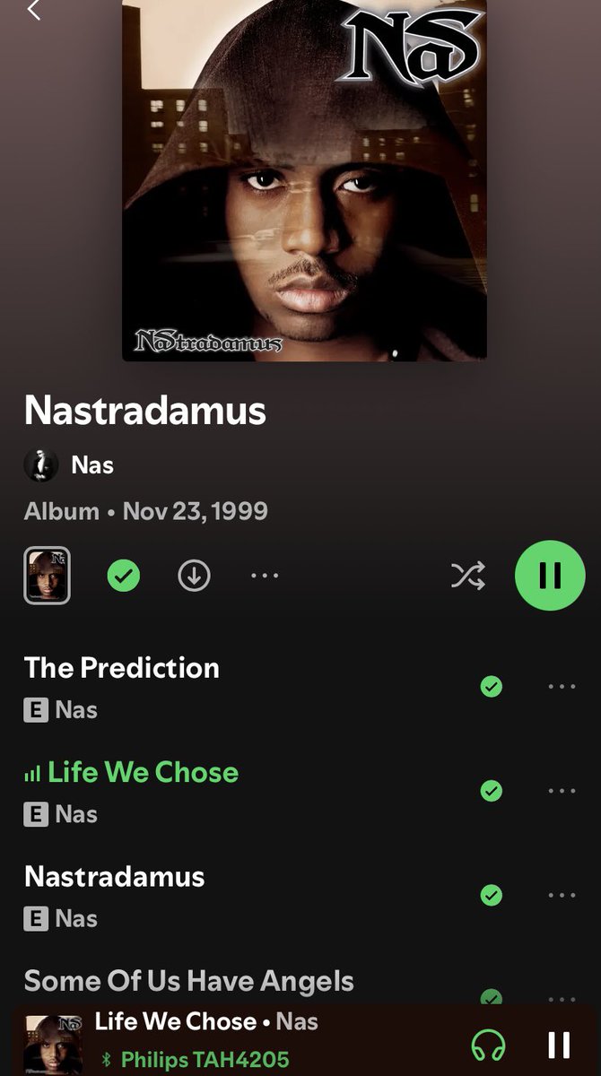 BlackBondGirl's tweet photo. I’m going through @Nas albums tonight. #Nastradamus #LifeWeChose
BlackBondGirl hiphop Nas fan page https://t.co/y16KaNuhYp