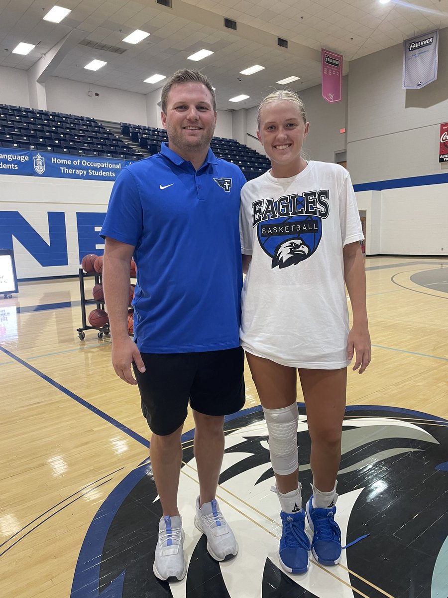 Spent the day at <a href="/FaulknerWBB/">Faulkner Women’s Basketball</a>! Thanks for having me @coachro12!